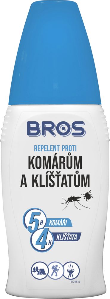 BROS - repelent proti komárom a kliešťom 100 ml